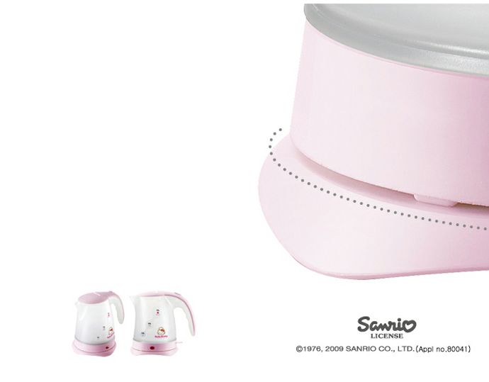 HANIL] HELLO KITTY Cordless Electric Kettle 1000ml HEK 104HK