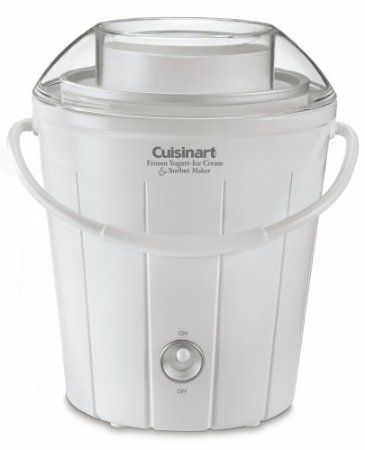 Cuisinart Frozen Yogurt Ice Cream & Sorbet Maker ICE 25