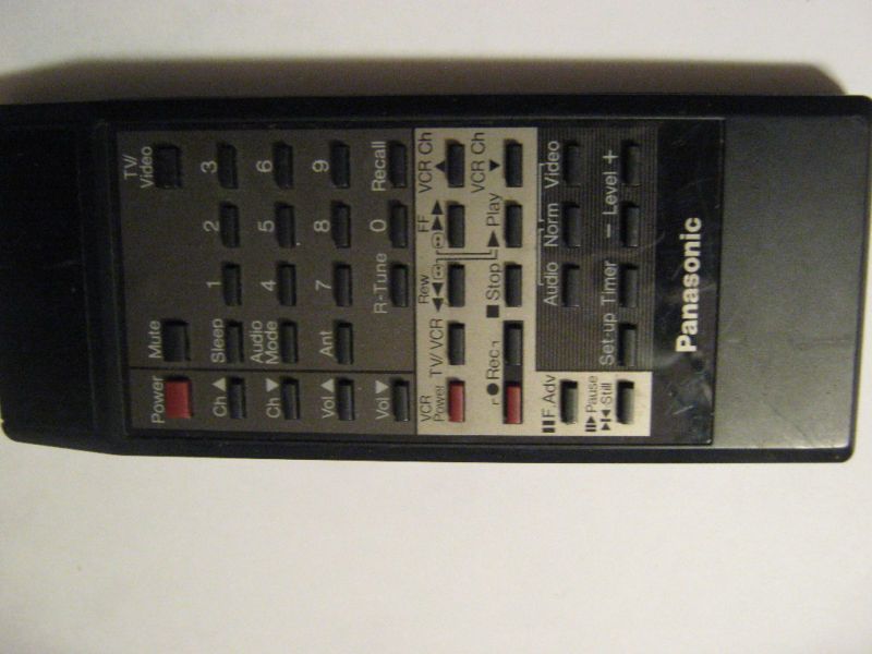 Panasonic TV Remote EUR64741 CTL 2770s CTL 2781s CTL 31