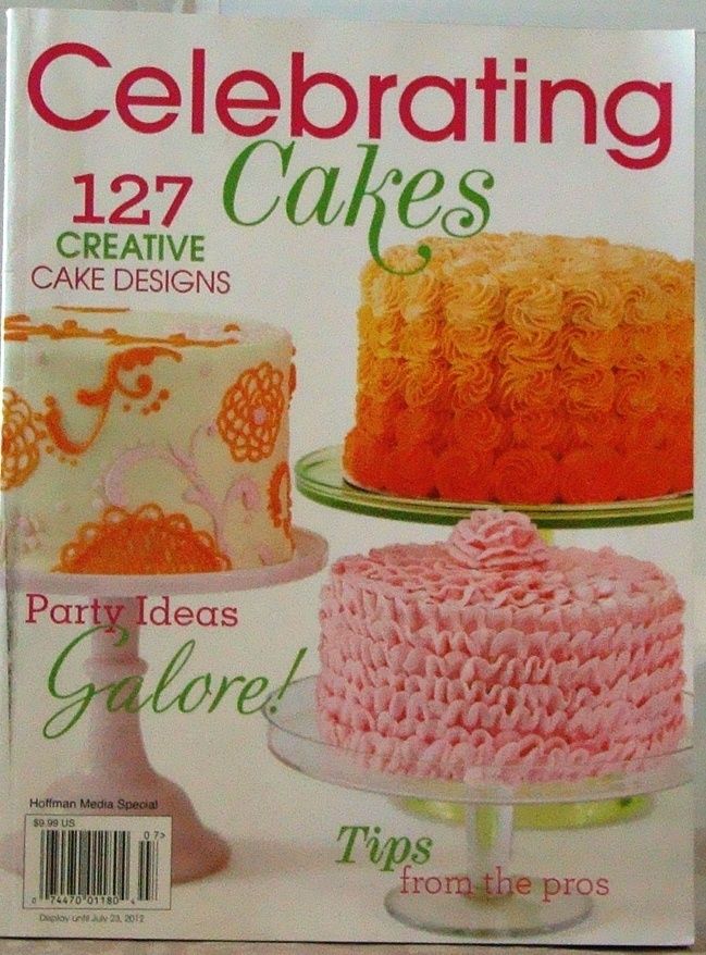 Cakes Magazine 127 Creative Designs Tips from Pros $10 New