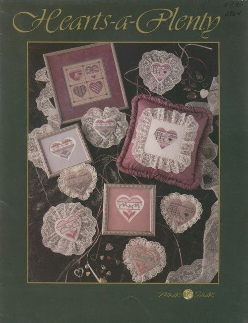 Hearts A Plenty Mill Hill Cross Stitch Pattern