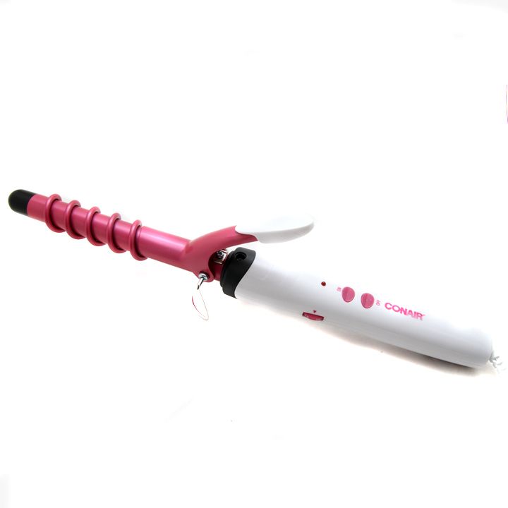 Conair Satin Smooth Ceramic Spiral Styler Curling Iron