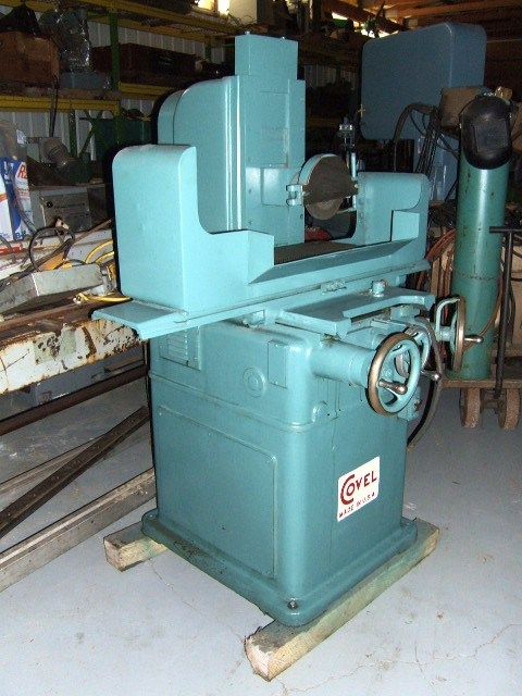 Covel 6 x 18 Surface Grinder Manual Machine