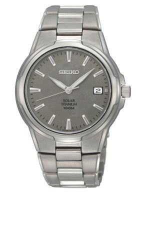 SEIKO SNE145P1 MEN SOLAR TITANIUM ELEGANT,WR,BRAND NEW,SNE145