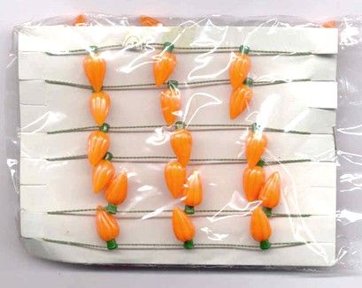 craft_supplies carrot_mini_garland