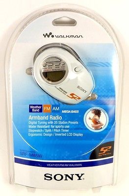  S2 Sports Walkman Weather/FM/AM stereo Armband Radio,with Earphones