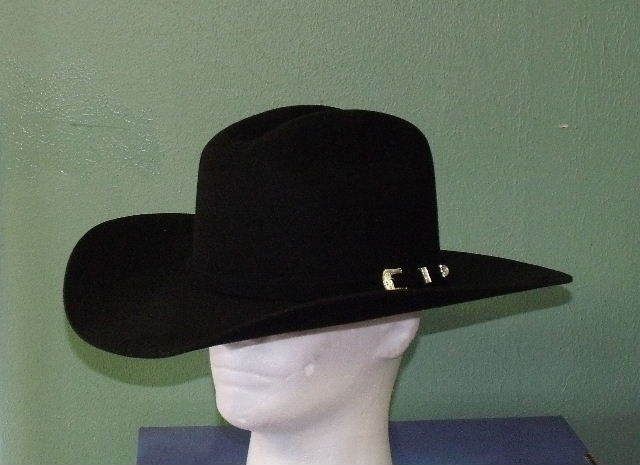 STETSON 2XX BLACK WOOL OAK RIDGE COWBOY WESTERN HAT