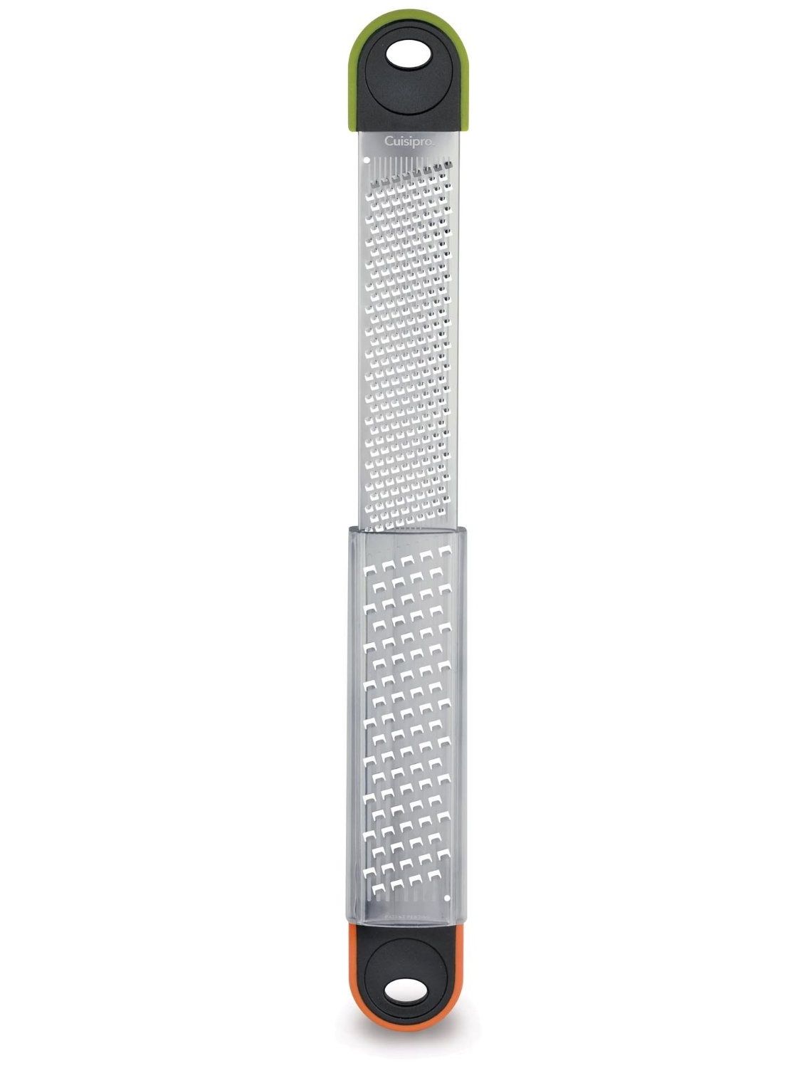 Cuisipro Dual Grater Fine Coarse Rasp Cheese Grater Zester Etched