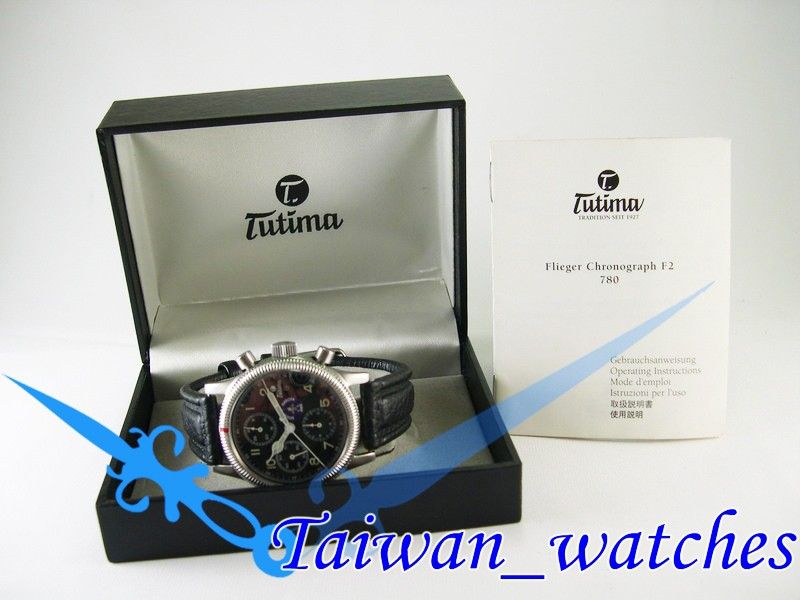 Tutima F2 SS Black Color South Dakota Ang Dial 7750 Automatic 25J