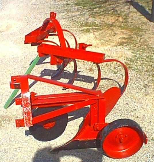 10 Plow and 1 Row Cultivator Combo with Category 0 3 PT Hitch We