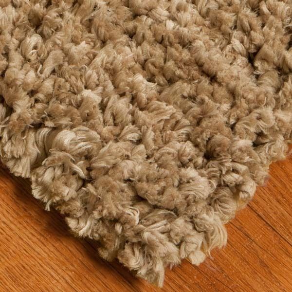 and promotions contrasts 9x12 champagne shag area rug carpet new