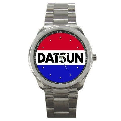 Nissan Datsun SSS DAT Truck Sport Car Logo Metal Watch