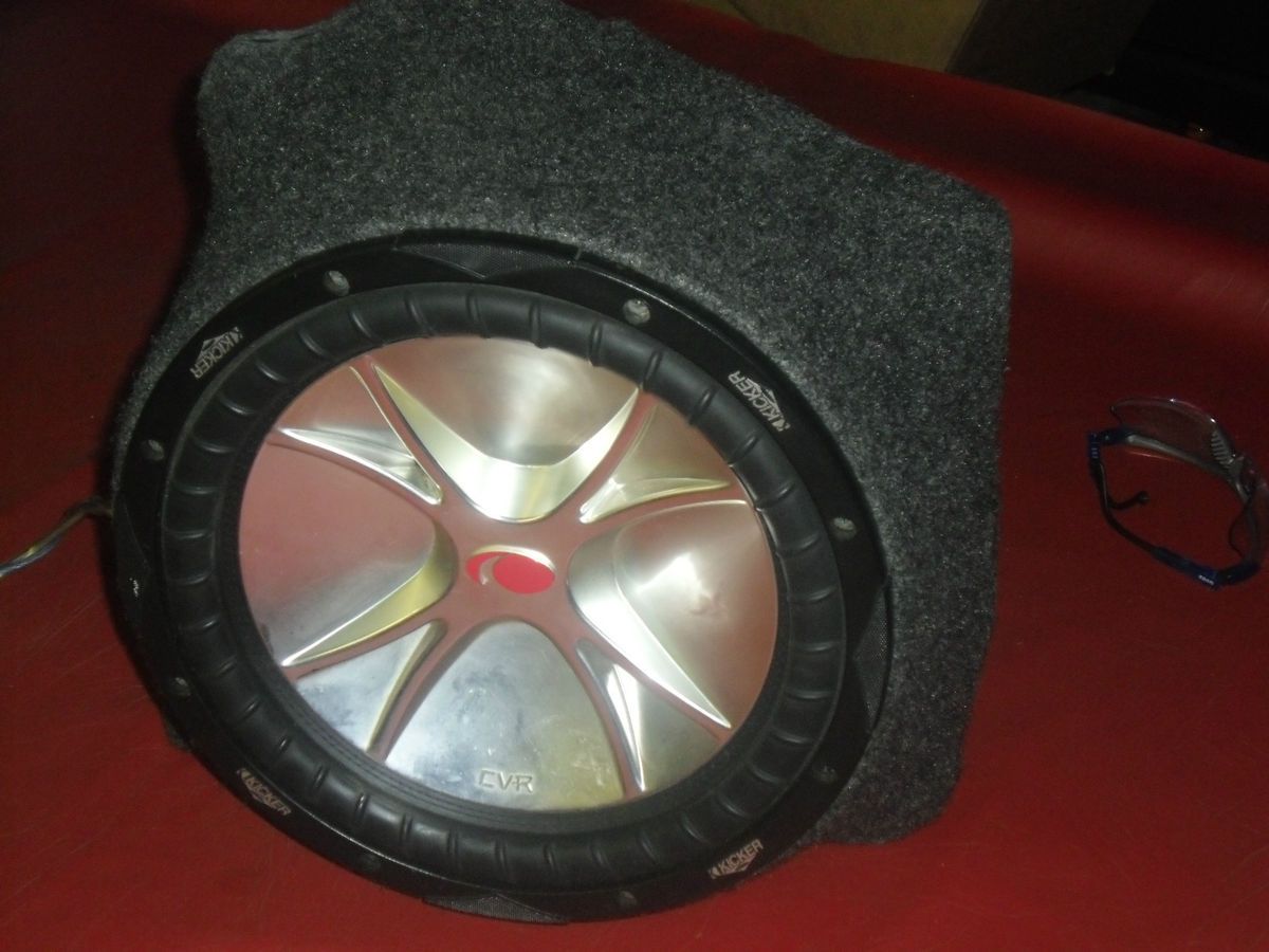 Kicker cvr 12 Subwoofer for 2001 Ford Mustang Convertible