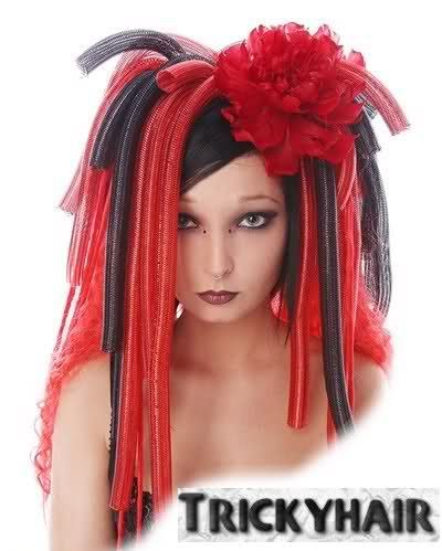 50x Dreadlocks Dreadlox Cyberlocks Extensions Hairfall