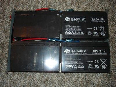 CyberPower 1500AVR UPS Replacement Batteries BP7 2 12