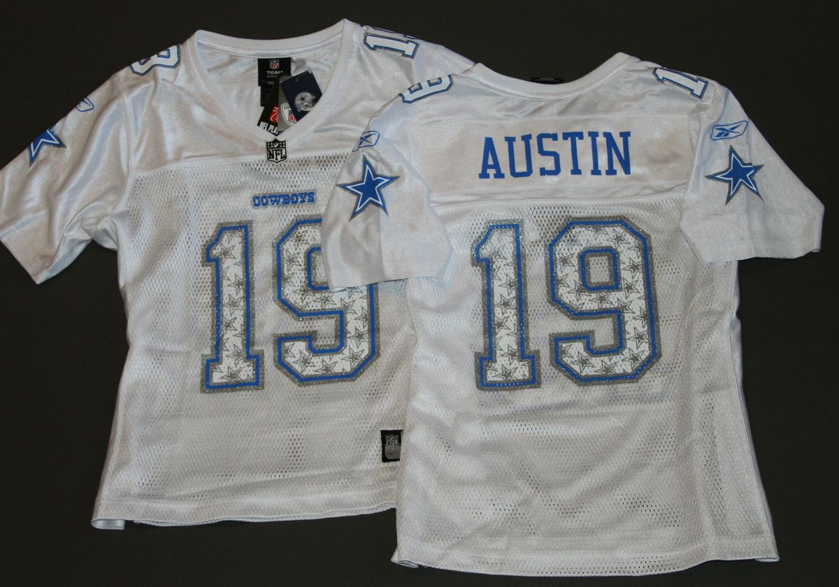 NEW REEBOK MILES AUSTIN Dallas Cowboys Womens NFL Fashion Jersey Sugar