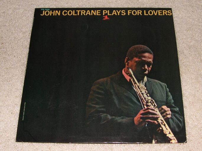 John Coltrane Plays for Lovers Orig Prestige Blue Label Mono LP RVG