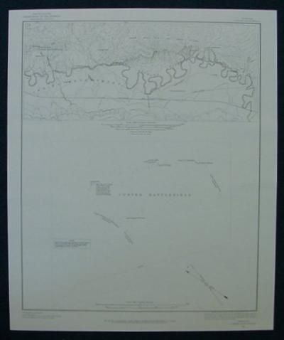 Custer Battlefield Montana 1891 Topo Map