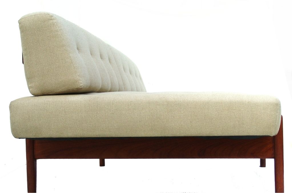  Larsen Mid Century Danish Modern Teak Daybed Sofa Eames Era