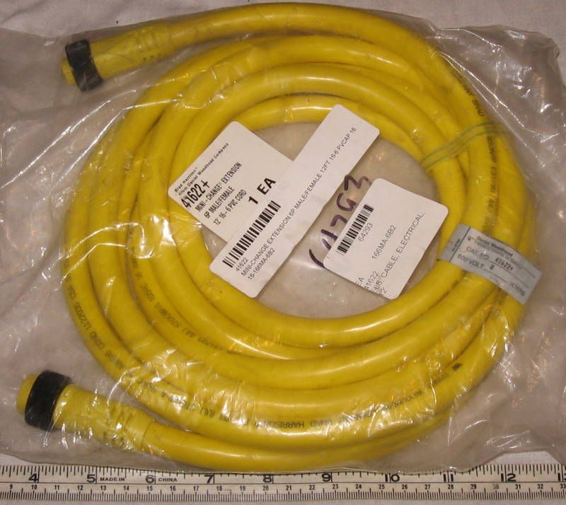 Daniel Woodhead Brad Harris MC 6P 12 Extension Cord NEW 