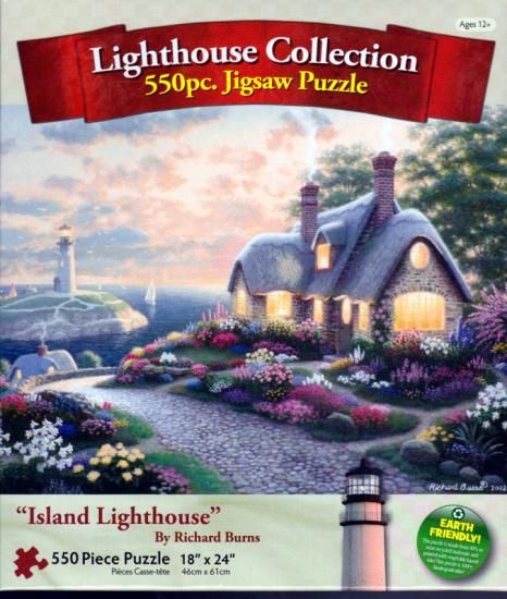  Puzzle 550 Piece Puzzle 18x24 Island Richard Burns Jigsaw