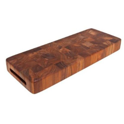 Proteak End Grain Cheeseboard with Legs 18 x 7 x 2