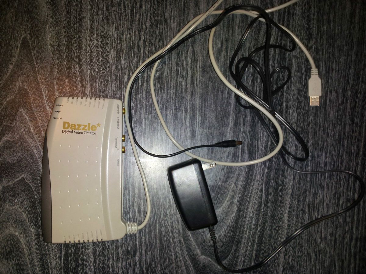 Dazzle Digital Video Creator DVC USB MovieStar Used Complete