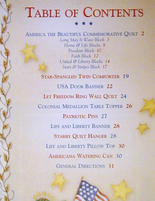 America The Beautiful Debbi Mumm Quilt Pattern Book Patriotic