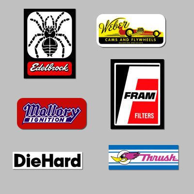 Decals Auto Parts D Hard Web Mall E Brock Thrush Fram