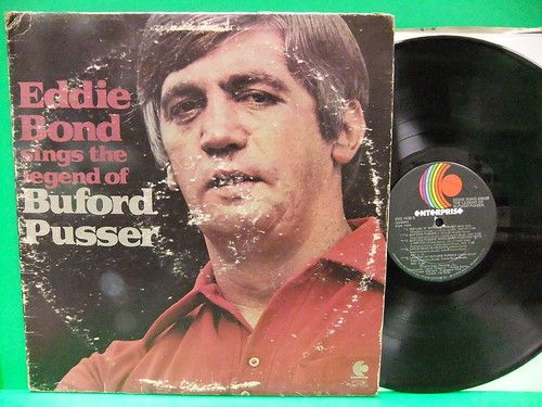 Eddie Bond Sings The Legend Of Buford Pusser 1973 LP Album Memphis