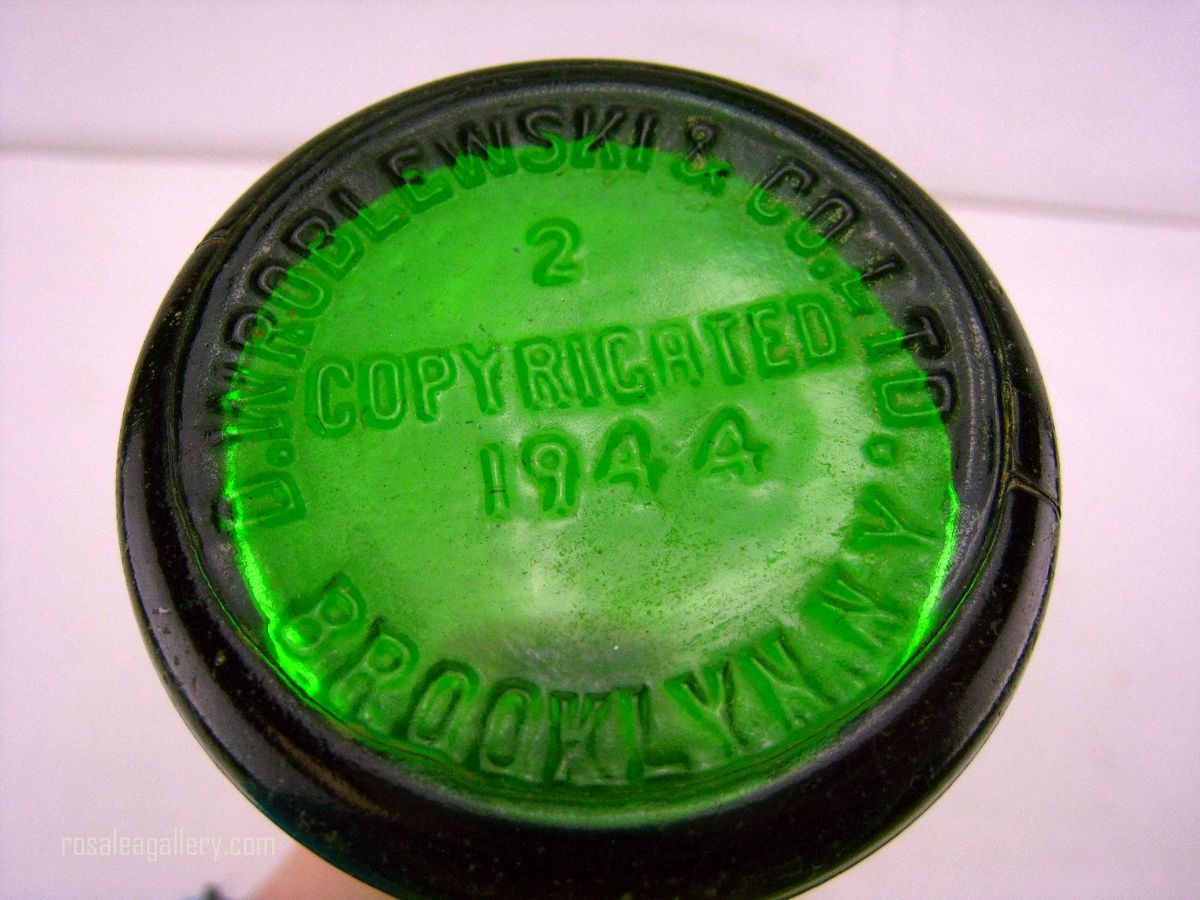 Kalwaryjskie Polish Wine D Wroblewski Co Green Bottle Vintage