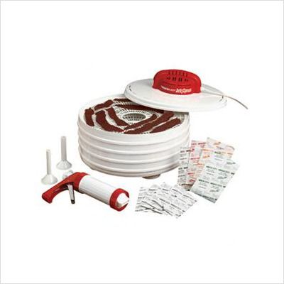 Nesco Jerky Express Food Dehydrator and Beef Jerky Kit FD 28JX