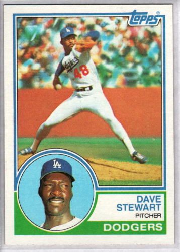  Dave Stewart 1983 Topps 532