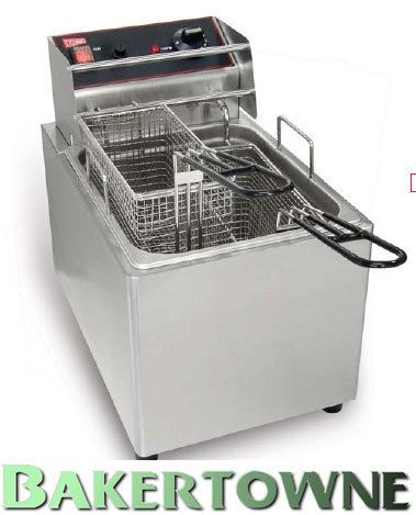 Cecilware EL15 Electric Deep Fryer Countertop 2 Basket