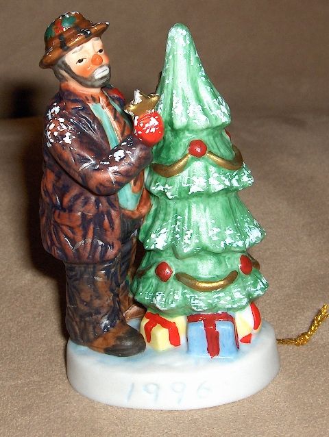 Dave Grossman EMMETT KELLY JR Ornament The Christmas Tree 1996 Circus