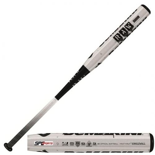 New DeMarini Raw Steel Softball Bat 26 oz Wtdxraw