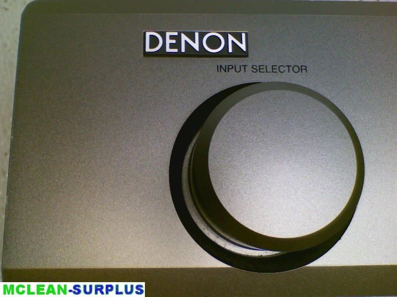 Denon AVR 485 Front Display Panel with Knobs Boards