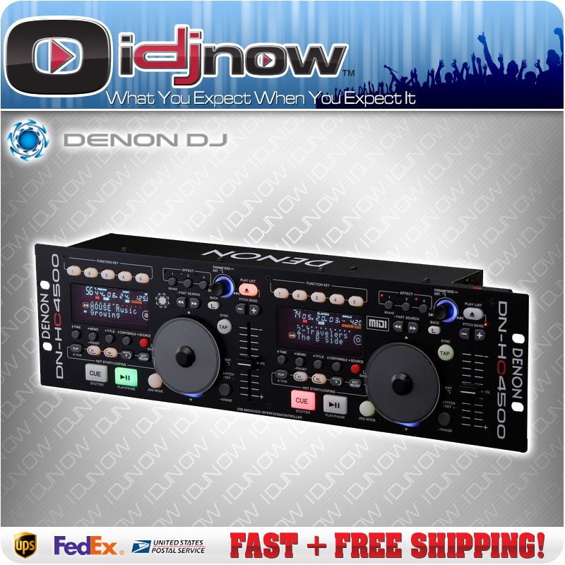 Denon DN HC4500 USB MIDI Audio Interface Controller w Traktor Le