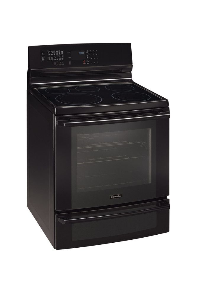 New Scratch Dent Electrolux Black Electric Range