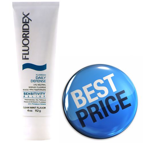  New Fluoridex Sensitivity Relief Toothpaste