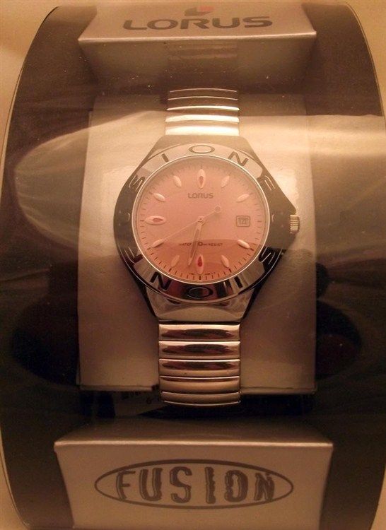 Reloj Marca Lorus de Seiko RXD345L Fusion Para Hombres 50M Fecha Todo