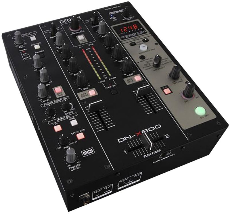 DENON DJ DN X600 2 CH DIGITAL MIXER WITH MIDI INTERFACE & SOUND CARD