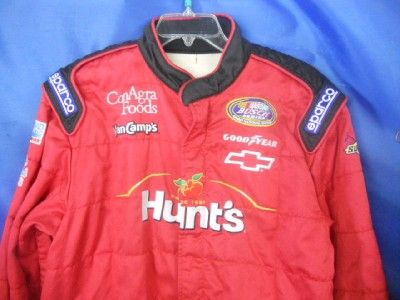 Race Used Bobby Labonte Hunts Crew Suit Firesuit 2 PC Busch Series