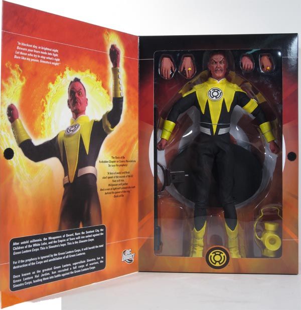 DC Direct Sinestro 13 1 6 Scale Deluxe Collector Figure Green Lantern