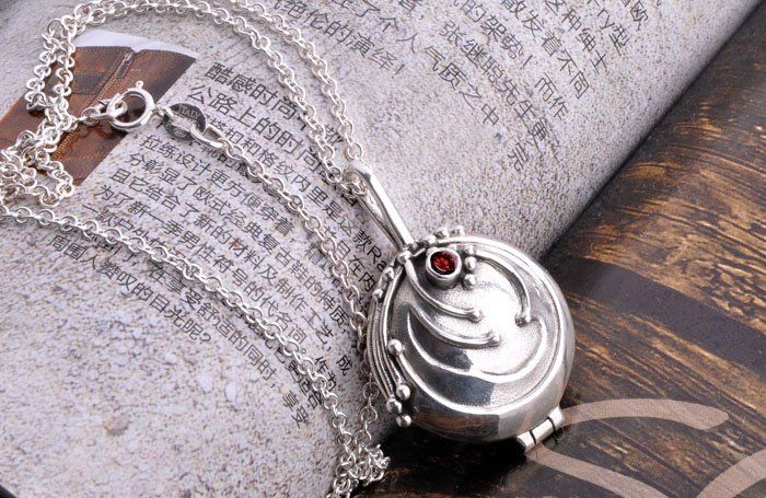  Crystal Necklace Vampire Diaries Elena Vervain Pendant Necklace