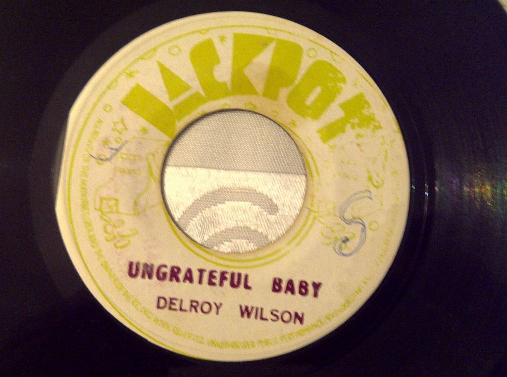 Delroy Wilson Ungrateful Baby Hello Dear RARE on Jackpot Label 45