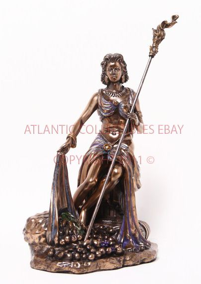  Goddess of Harvest Fertility Ceres Demeter Statue Figurine Sito