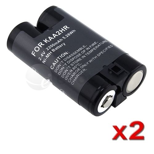 for Kodak KAA2HR Rechargeable Digital Camera Battery