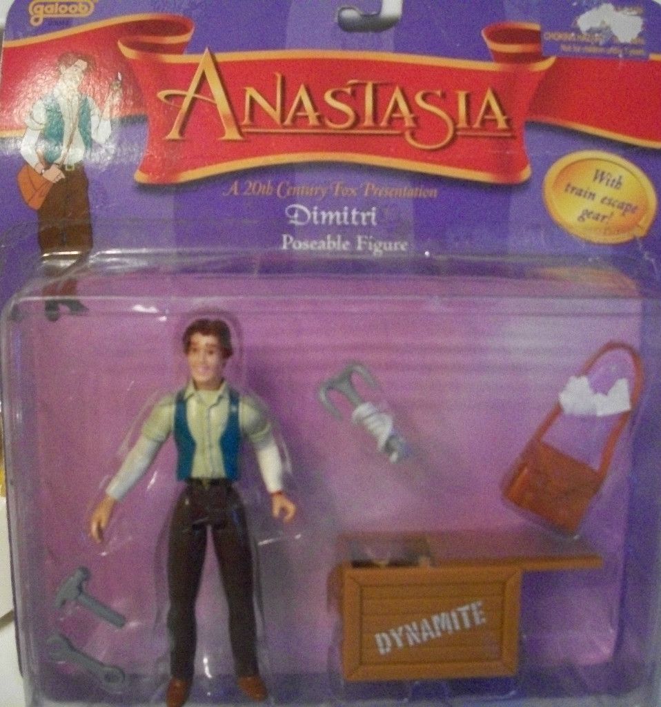 New Vintage Anastasia Dimitri Train Escape Poseable Collectible Action