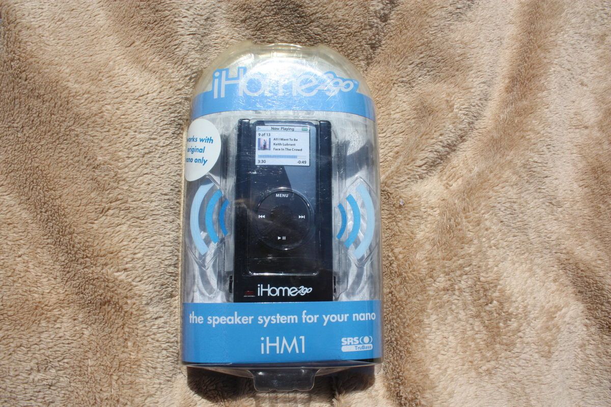  New IHOME2GO Speaker System for iPod Nano